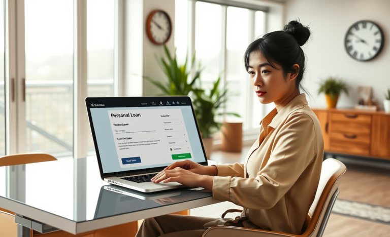 Image représentant le processus de demande de prêt personnel via GoPeer, illustrant les montants disponibles de 1 000 $ à 25 000 $.