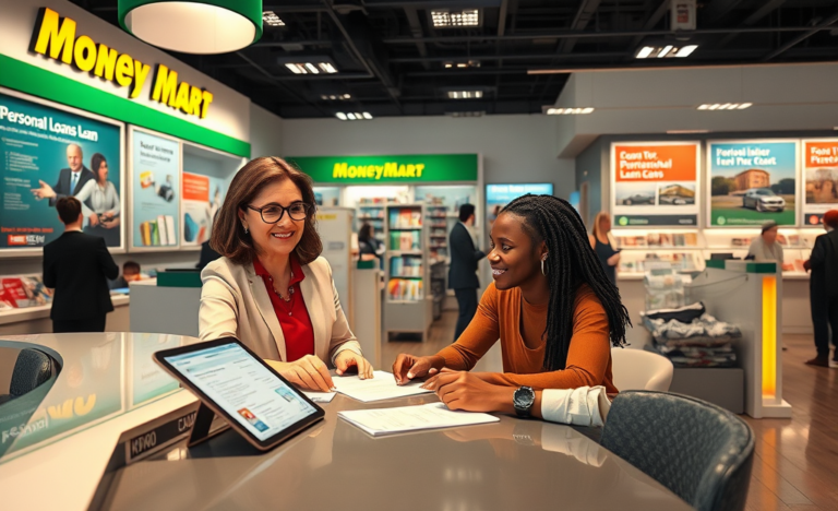 Comment demander un prêt personnel chez Money Mart allant de 250 $ à 10 000 $.